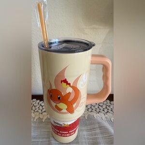 Pokemon Charmander 40oz Stainless Steel Tumbler